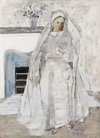 Joseph PRESSMANE (1904-1967)
La communiante,...