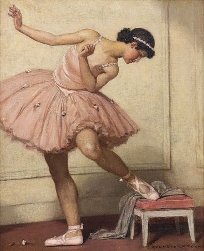 Auguste LEROUX (1871-1954)
Ballerine. Huile...