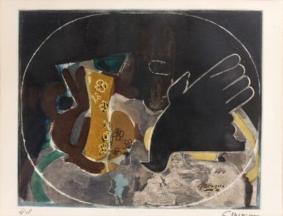 D'après Georges BRAQUE (1882-1963)
Pichet...