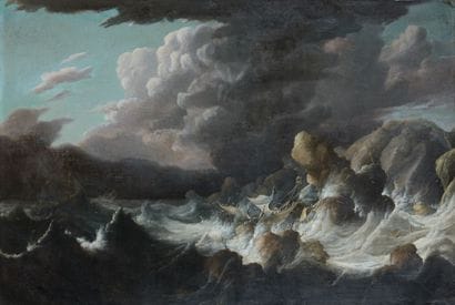 Attribuée à Ludolf BACKHUYSEN (Emden 1631...