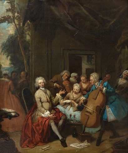 Jean-Baptiste LAMBRECHT (Anvers 1680 - 1731)
Le...