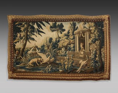 AUBUSSON
Tapisserie horizontale en laine...