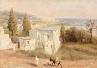 Joseph SINTES (1829-1913)
La villa Maheïdine,...