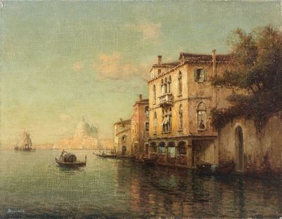 BOUVARD (XIX-XXème siècle)
Vue d'un canal...