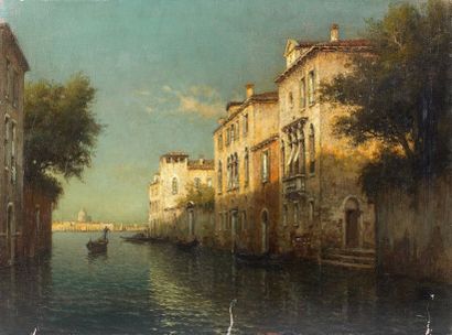 BOUVARD (XIX-XXème siècle)
Vue d'un canal...