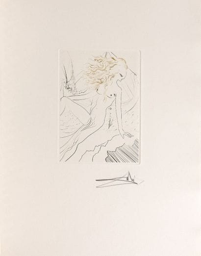 Salvador DALI (1904-1989)
LE DECAMERON. Boccace....