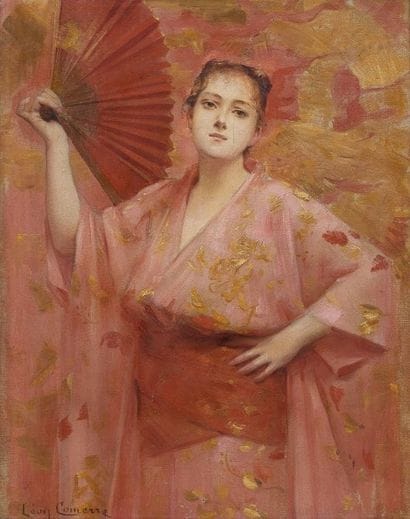 Léon COMERRE (1850-1916)
Jeune fille en kimono...