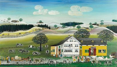 Jean-Baptiste ZELLER (1877-1959)
Ferme suisse....