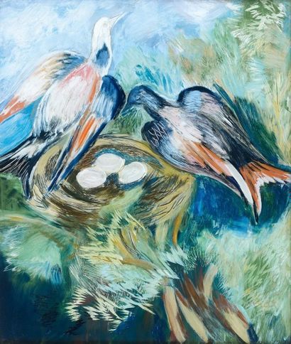 Valentine PRAX (1899-1981)
Les oiseaux près...