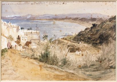 William WYLD (1806-1889)
Vue de la Casbah...