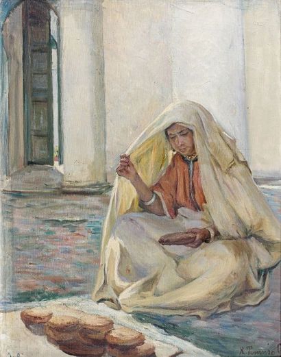 René TOURNIOL (1876-1953)
La marchande de...