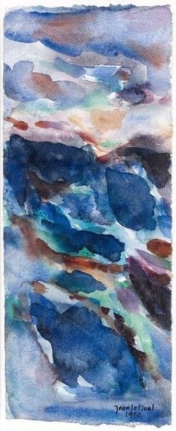 Jean LE MOAL (1909- 2007)
Composition abstraite,...