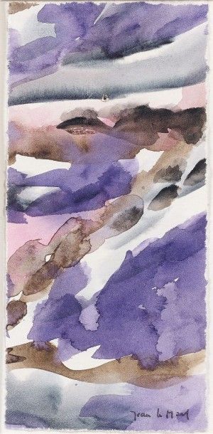 Jean LE MOAL (1909- 2007)
Composition abstraite....