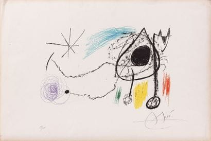 Joan MIRO (1893-1983)
Couverture pour l'exposition...