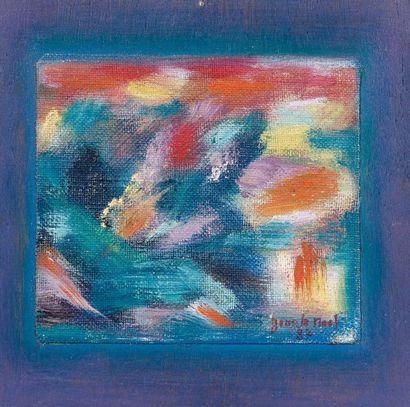 Jean LE MOAL (1909- 2007)
Composition abstraite....
