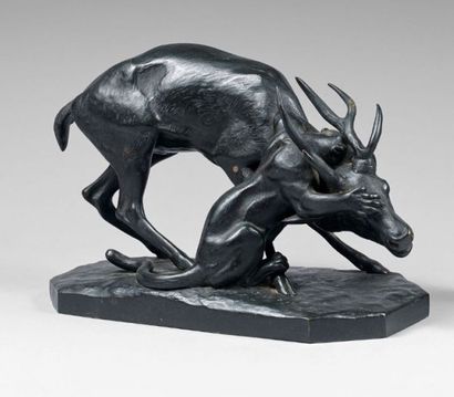 Antoine Louis Barye (1796-1875)
Panthère...