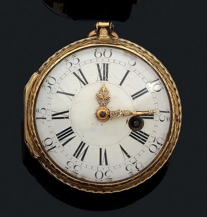 Montre de poche, dite «oignon», en or jaune...
