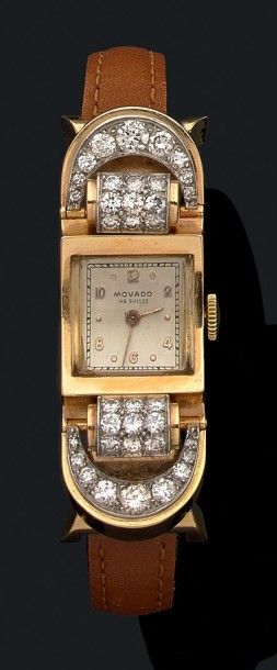 MOVADO
Montre-bracelet de femme. Boîtier...