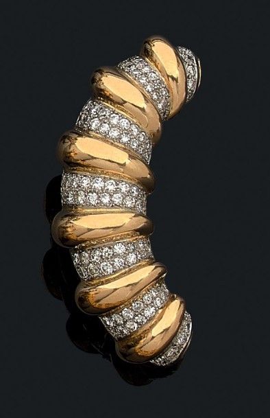 BOUCHERON Paris
Clip de revers en or jaune...