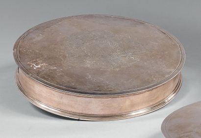 Angleterre
Boîte circulaire à sceau de cire...