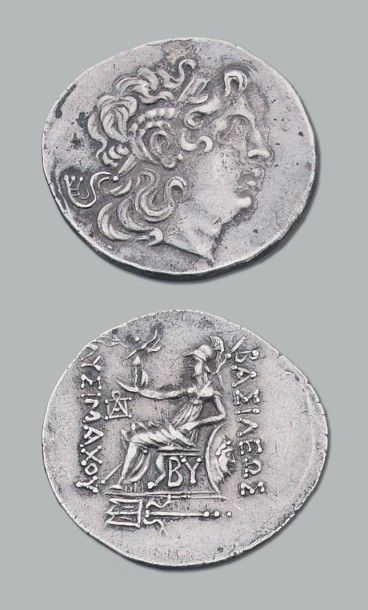 Thrace. Lysimaque (323-281 av. J-C). Tétradrachme...