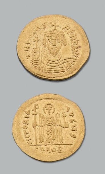 Lot: Solidus: 6 exemplaires: Théodose II...