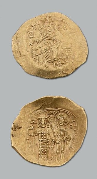 Lot: Solidus: 4 exemplaires: Justin II (565-578)...