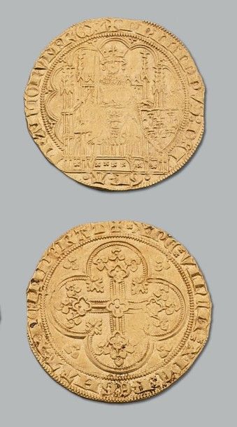Philippe VI (1328-1350) Ecu d'or à la chaise....