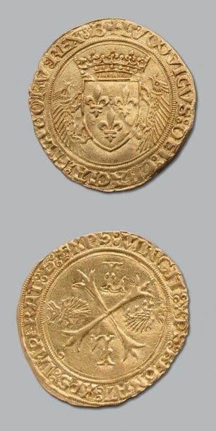 Louis XII (1498-1514) Ecu d'or au porc épic....