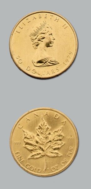 Canada. 50 dollars 1979. [Fr 24]. TTB à ...