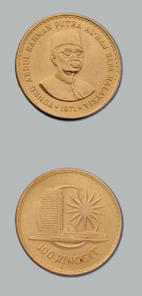 Lot: Malaisie: 100 Ringgit 1971 - 200 Ringgit...