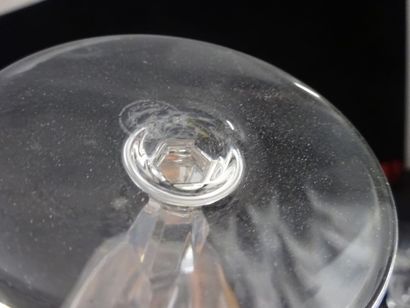 BACCARAT
Ensemble de verres à pied en cristal,...