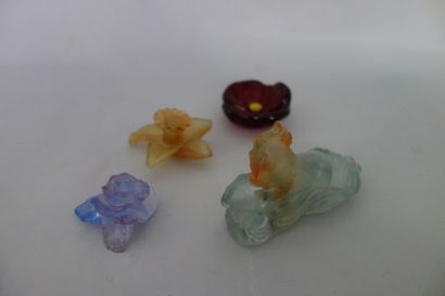 DAUM France
Vase aux roses, Cheval, Jonquille,...
