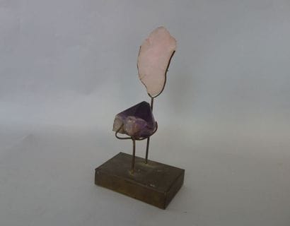 Jeannine NATHAN (née en 1924)
Pointe de cristal...