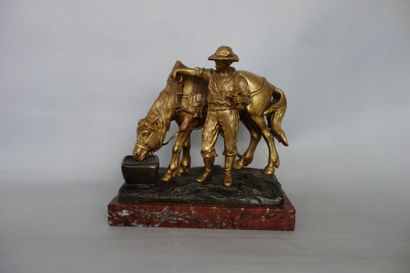 D'après Louis Théophile HINGRE (1832-1911)
Cheval...
