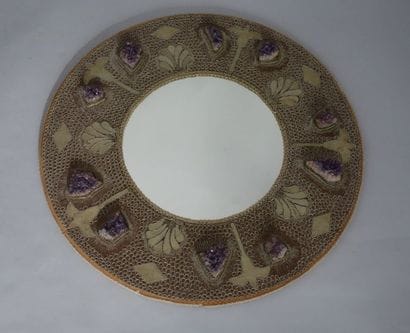 Jeannine NATHAN (née en 1924)
Miroir circulaire...