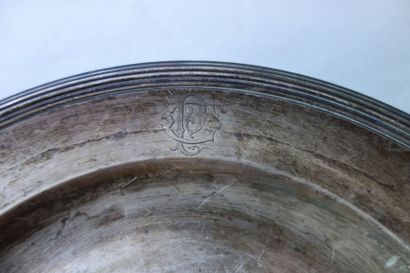 MAISON LAVALLE NICOUD Succ
Plat rond en argent...