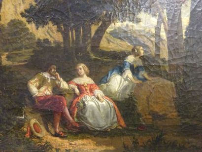 Edouard Charles HUGOT (XIXème siècle)
Scènes...