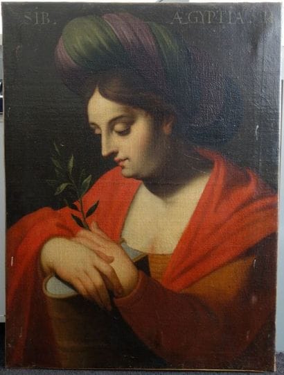 ECOLE ITALIENNE DU XVIIème SIECLE
Sybille...