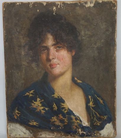Eduardo GALLI (1854-1920)
Portrait de jeune...
