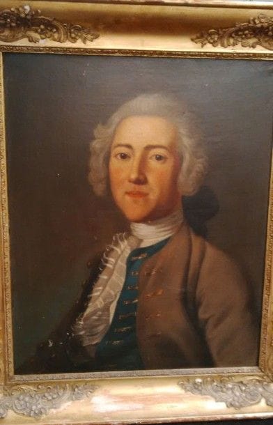 E. SALINGRE (XIXème siècle)
Portrait de gentilhomme...