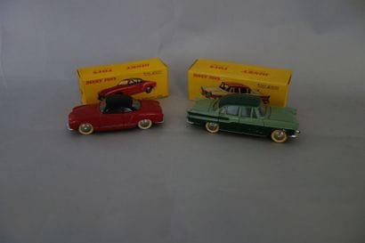 DINKY TOYS France
Lot: - Volkswagen Karmann-Ghia,...