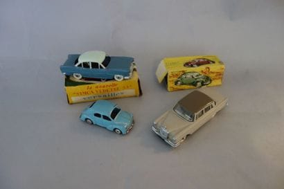 Lot: - QUIRALU. Simca Vedette 55, avec boîte...