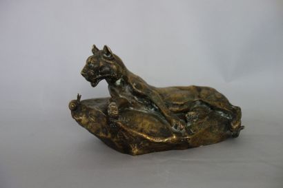 D'après Léon BUREAU (1866-1906)
Le Tigre...