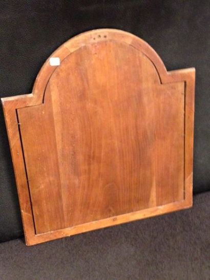 Miroir de toilette à fronton en anse de panier...