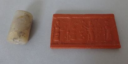 Non venu
Cylindre. Représentation d'Ishtar...