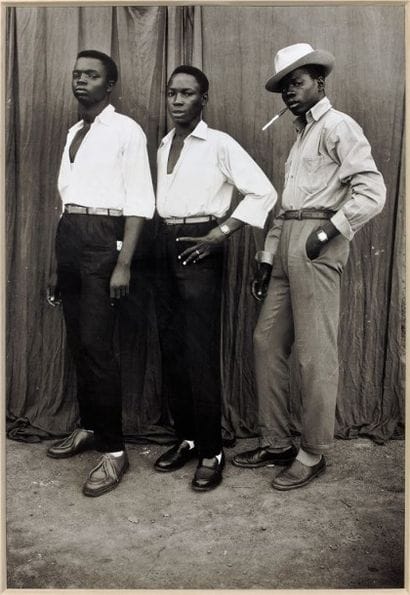 Seydou KEÏTA (1921-2001)
Trois hommes. Tirage...