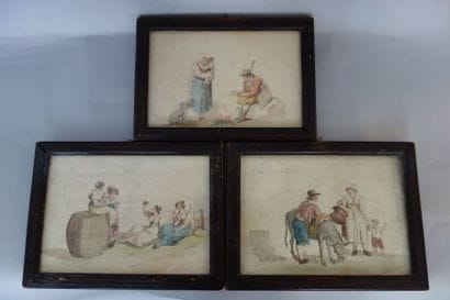 École NAPOLITAINE de la fin du XVIIIe siècle
Non...