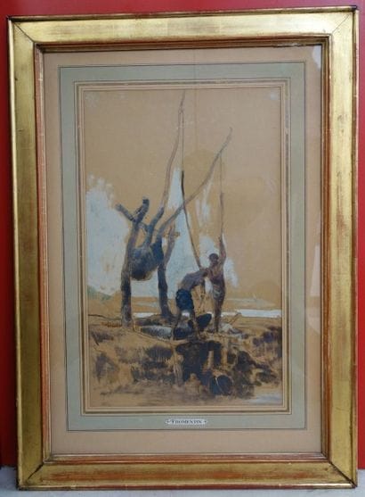 Eugène FROMENTIN (1820-1876)
Chadouf sur...