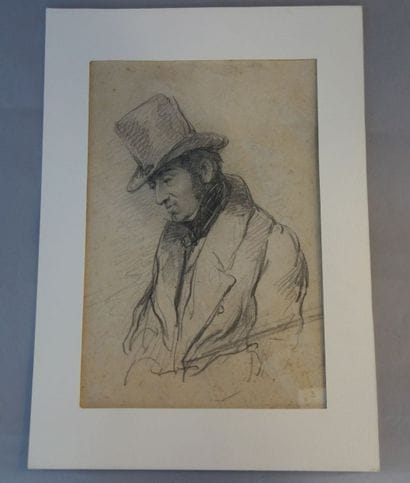 Ecole du XIXème siècle
Portrait d'homme au...